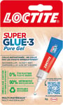 Loctite Super Glue-3 Pure Gel, Colle Transparente & Puissante, Colle Forte 3 G