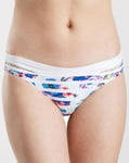 Watercolour Bloom Hipster Pant Seamist Bikini Sunseeker