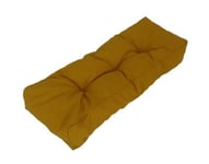 Accoudoir coussin palette Easy for life jaune cumin L.58 x l.20 x ep.10 cm