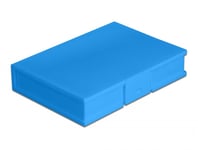 Delock harddisk opbevaringsboks - 3.5" HDD - Blå