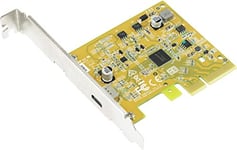 Sunix Carte hôte USB2321C USB 3.2 Enhanced SuperSpeed Gen2x2 PCI-Express avec 1 Prise Type C