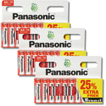 30 x AA PANASONIC Genuine Zinc Carbon Industrial Batteries R6 LR06 1.5 Volt New