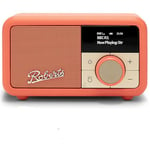 PETITE2 FM/DAB/DAB+ Portable Radio, Bluetooth, Alarm, Pop Orange