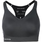 Endurance Phoebe High Support Sports BH Dame - Svart - str. 75B