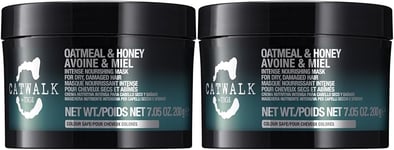 Catwalk by TIGI - Oatmeal & Honey Hair Repair Mask Treatment - Ideal for Damaged