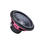 Ground Zero GZIW 12XSPL-D2 12" subwoofer 1000W SPL, 2x2 Ohm, KLIPPEL,Pink edition