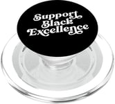 Soutenez l'excellence du noir PopSockets PopGrip pour MagSafe