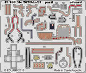 Eduard - Messerschmitt Me 262B-1a/U1 Cockpit Détails Et Ceinture de Sécurité