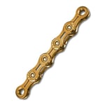 KMC Unisex's X11el Chain, Ti-N Gold, 118 Link