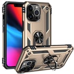 Apple iPhone 13 Pro Military Armour Case Gold