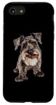 iPhone SE (2020) / 7 / 8 Miniature Schnauzer Chocolate Case