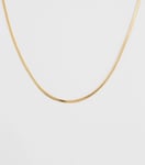 Syster P Herringbone Halsband Guld