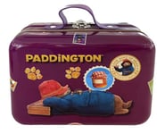 Paddington Bear - Suitcase Tin Filled with 300g Orange Chocolate Marmalade Cookies