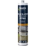 Mastic-colle de Fixation & Etanchéité Polyuréthane BOSTIK P790 Multi-usages - Intérieur / Extérieur - Blanc - Cartouche 300 ml