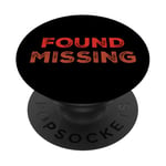 People Funny Word Citations Two Words Of The Found Missing PopSockets PopGrip Adhésif