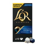 L'OR Capsules - Ristretto Decaffeinato - Coffee Capsules - 10 pcs