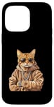 Coque pour iPhone 14 Pro Max Orange Bengale Chat Voyou Chat Gangster Chat Gangster Life