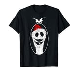 Nightmare Before Christmas Jack Skelington Santa Silhouette T-Shirt