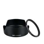 JJC Bayonet Flower Lens Hood and UV Filter Set for Canon RF 50mm F1.8 STM Lens, Replaces Original Canon ES-65B Lens Hood