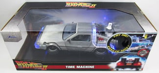 Retour vers le Futur - Jada - Delorean Time Machine Part.2 1/24ème lumineuse