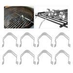 8Pcs Universal Meat Thermometer Probe Clip Holder For Ambient Temperature Readin