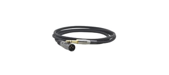 KRAMER C-A63M/XLM-25 XLR QUAD STYLE (M) TO AUDIO 6.3MM CABLE- 25FT 7.6M (95-1220025)