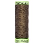 Gutermann Top Stitch Thread 30m Brown (815)