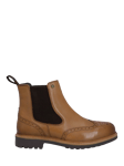 Hunter Cawdor Leather Brogue Dealer Boots, Tan