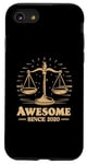 iPhone SE (2020) / 7 / 8 Libra Star Sign Birthday Awesome Since 2020 Zodiac Libra Case