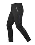 LAMEDA Pantalon Jogging Homme Hiver Chaud Pantalon de Travail Homme Imperméable Pantalon Cargo Homme Coupe-Vent pour Randonné Cyclisme VTT Alpinisme Noir S (L2010)