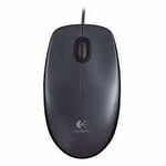 Logitech M90 Mouse Wired Black