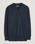 Barbour Lifestyle Pima Cotton V-Neck Navy