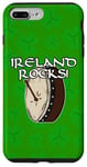 Coque pour iPhone 7 Plus/8 Plus St Patrick Day Bodhran Drummer Drums Percussion Musicien