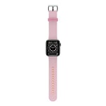 Otterbox Bracelet All Day pour Apple Watch Series 10/9/8/7/6/SE 2e gen/SE 1e gen/5/4-44mm/45mm/46mm, Bracelet de rechange en silicone doux au toucher durable pour Apple Watch, Rose/Orange