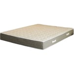 Matelas Latex Naturel 80x200 x 22 cm Très Ferme + Oreiller Visco + Alèse - Tissu 100% Coton - 5 Zones de Confort - Ame Poli Lattex hr Haute Densité