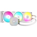 Corsair Nautilus 360 RS ARGB 360mm AIO Liquid CPU Cooler - White CW-9060095-WW