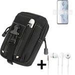 big Holster for Nokia G60 5G + earphones pouch sleeve belt bag cover case Outdoo