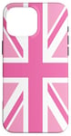 iPhone 16 Pro Max Pink, United Kingdom The Union Jack Flag Case