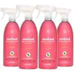 Method Multi-Surface Cleaner Spray, Pink Grapefruit, 828ml (Pack of 4)