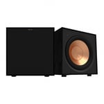 2-pakning Klipsch R-101SW aktiv subwoofer, svart