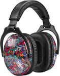 030 Casque Anti Bruit Enfant Facilement Réglable Pliable, Protection Auditive confortable avec Sac de Transport, SNR 27dB pour l`Autisme, TDAH, Feux d`Artifice, Concert, (Noter)