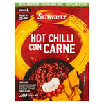 Schwartz Hot Chilli Con Carne Mix 41 G | Serves 4 | Pack of 12 | Extra Hot & Spicy | Rich Mexican Flavour | With Vibrant Chillies, Earthy Cumin and Rich Cocoa Powder