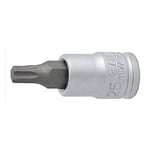 UNIOR 607903 - Llave de vaso 1/4" con punta Torx TX 8 serie 187/2PH