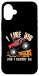 iPhone 16 Plus Vintage Monster Truck I Like Big Trucks And I Cannot Lie Case