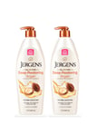 Jergens Deep Restoring Argan Oil & Vitamin E for Extra Dry Skin 621ml Pack of 2