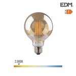 LED-lampe EDM Vintage F 8 W E27 720 Lm 12,5 x 17 cm Ø 12,5 x 17 cm (2000 K)