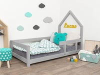 Benlemi Lit cabane Enfant Poppi 80 x 180 Gris 1