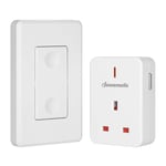 DEWENWILS Remote Control Plug Socket, 13A/3120W Heavy Duty Wireless Light Long 1