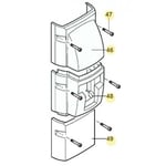 Capots d'habillage plastique pour preparateur solaire DUC750 (Colis EC84) DE DI