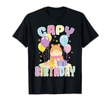 Capybara Kawaii Birthday Design Capy Birthday T-Shirt